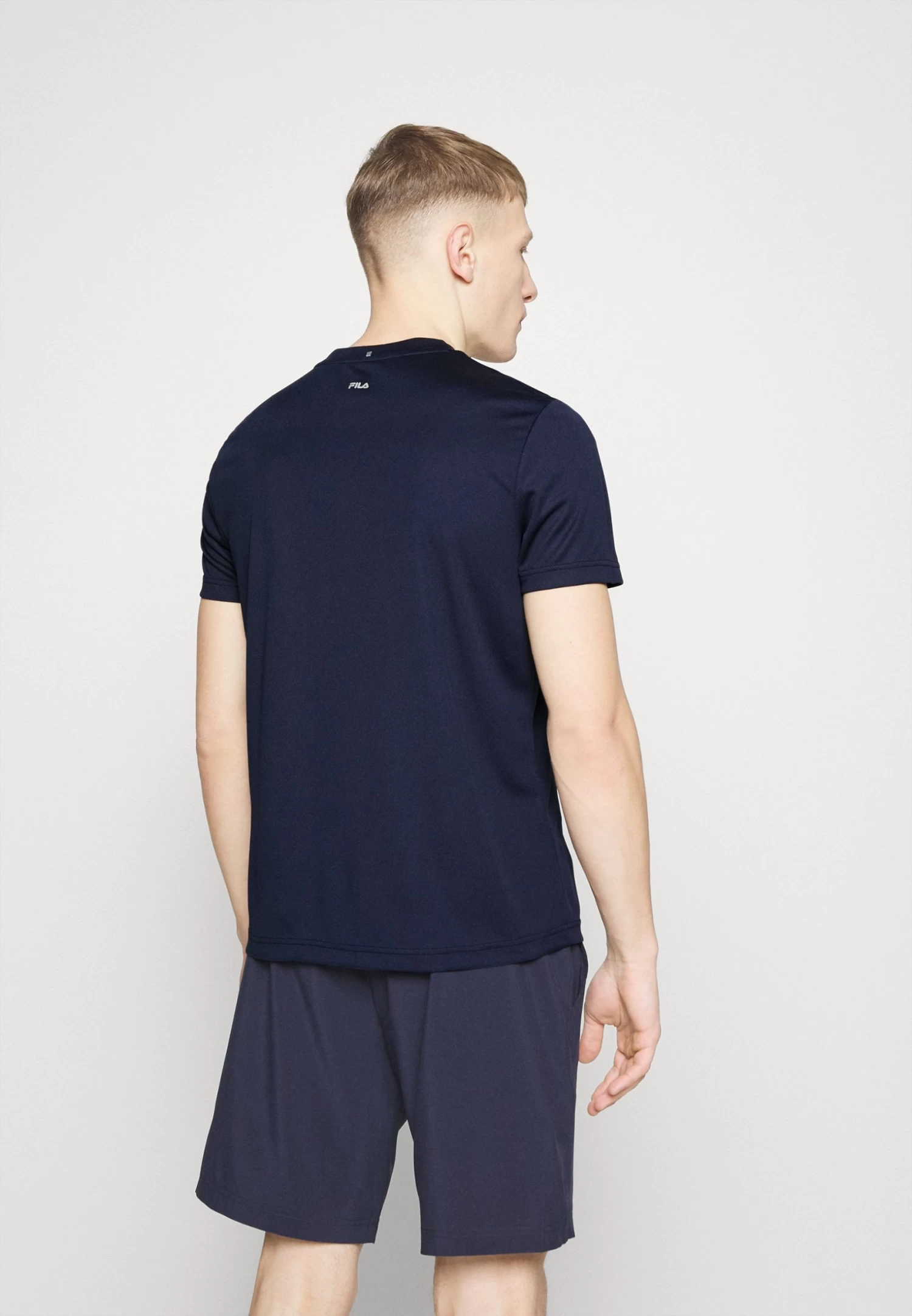 Fila Logo - Sports T-Shirt - Navy - Image 3