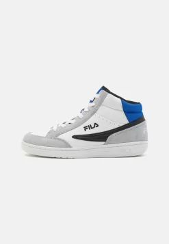 Fila Crew Mid Teens Unisex - High-Top Trainers - Gray Violet/Lapis Blue