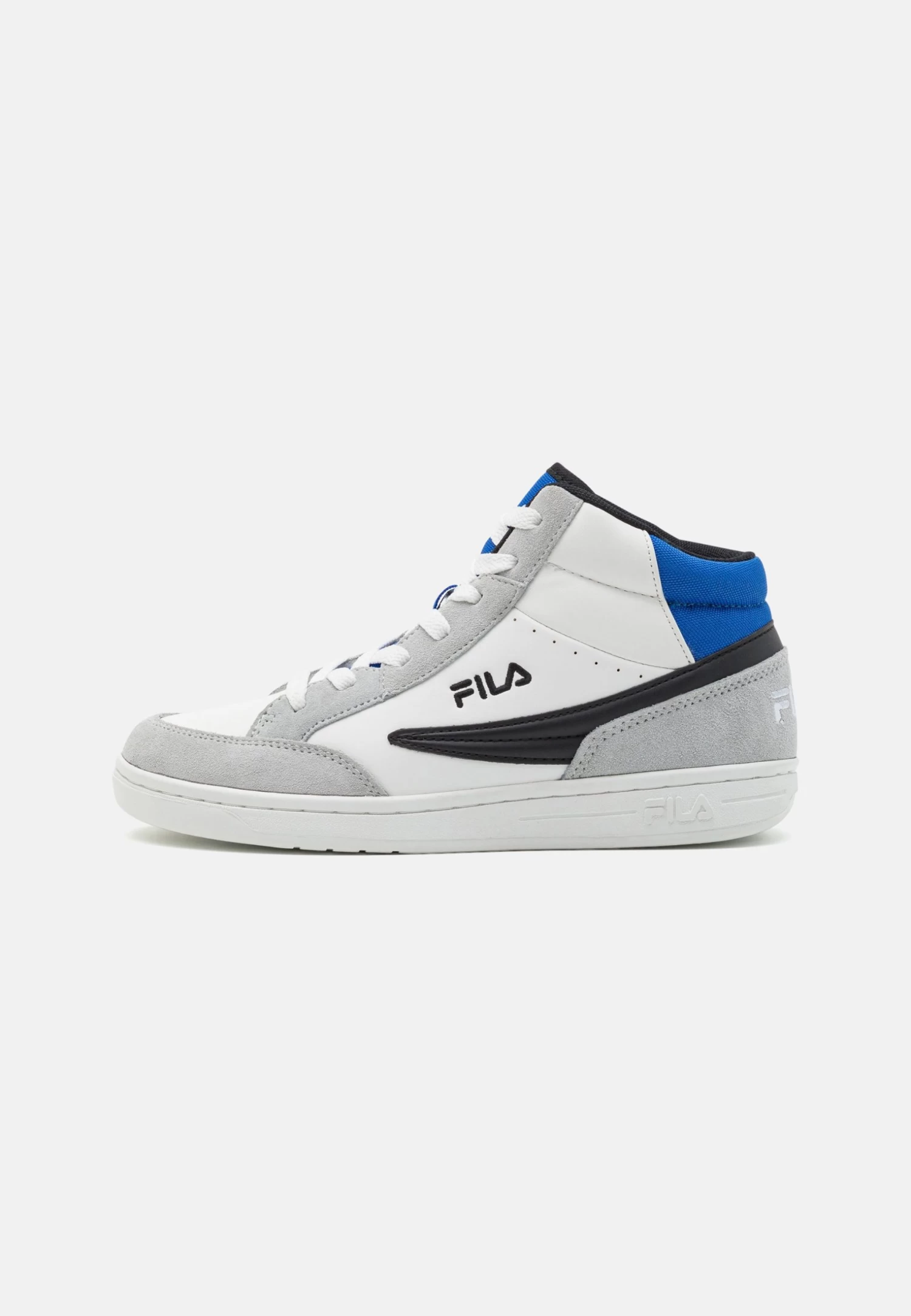 Fila Crew Mid Teens Unisex - High-Top Trainers - Gray Violet/Lapis Blue