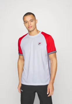 Fila Alfie - Print T-Shirt - White/Red