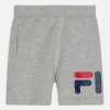 Fila Bajawa Classic Logo Unisex - Tracksuit Bottoms - Light Grey Melange