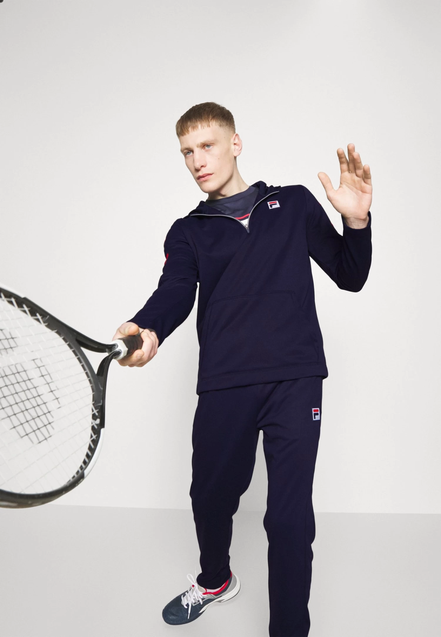 Fila Hoody Jasper - Zip-Up Sweatshirt - Navy - Image 4