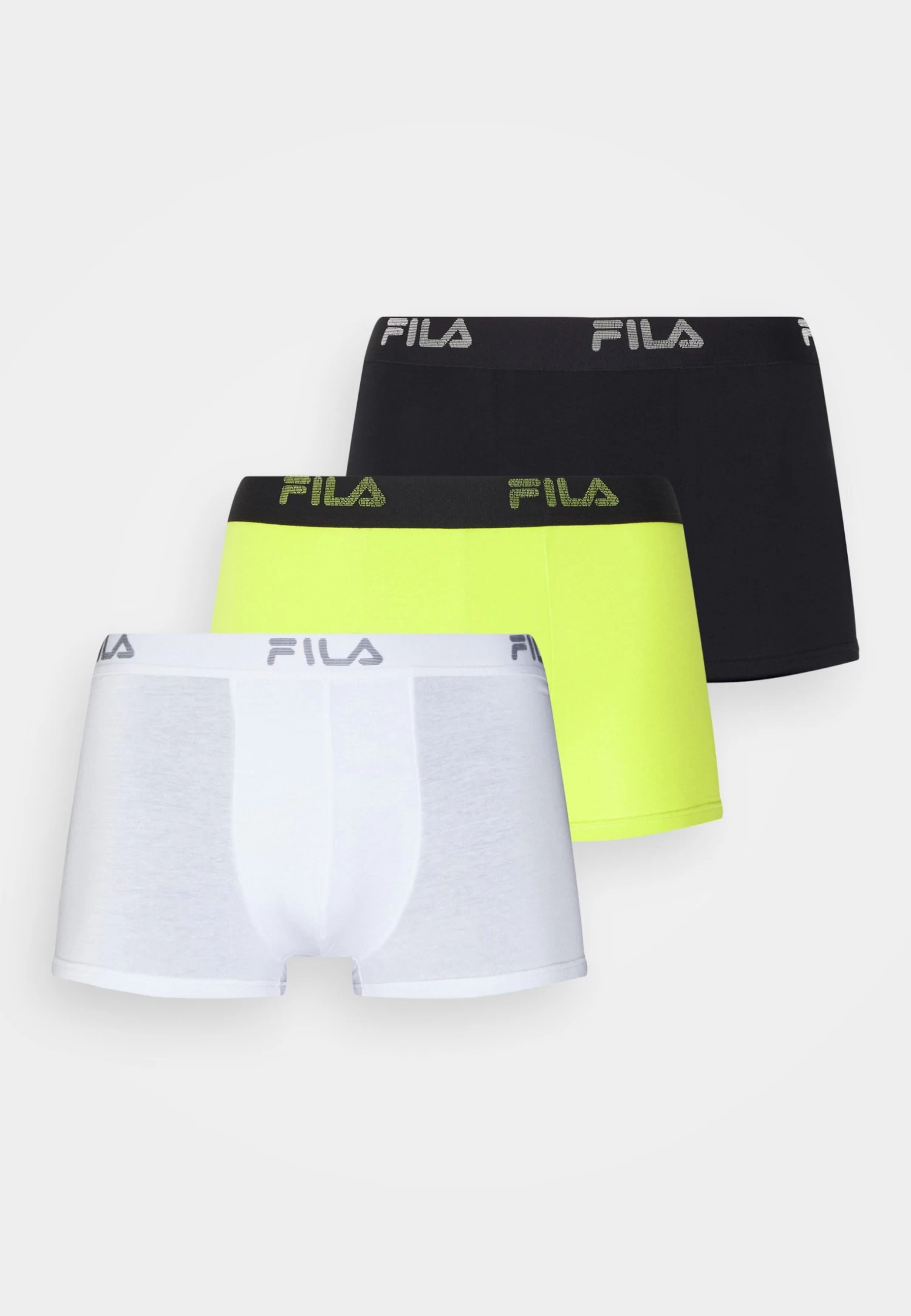 Fila Man Boxer 3 Pack - Pants - Black/Lime/White - Image 5
