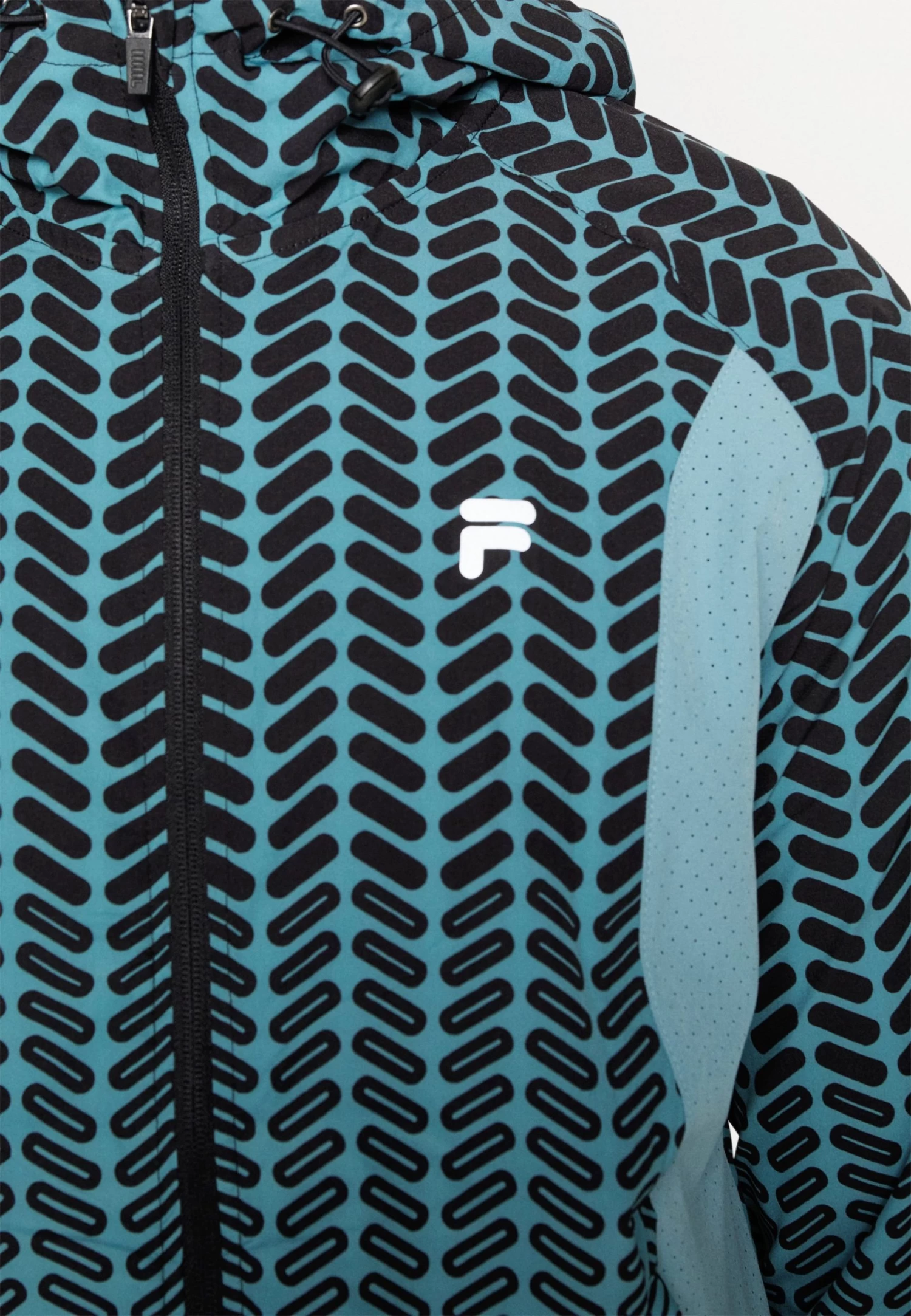 Fila Raga Hooded Running Jacket - Running Jacket - Adriatic Blue - Image 5