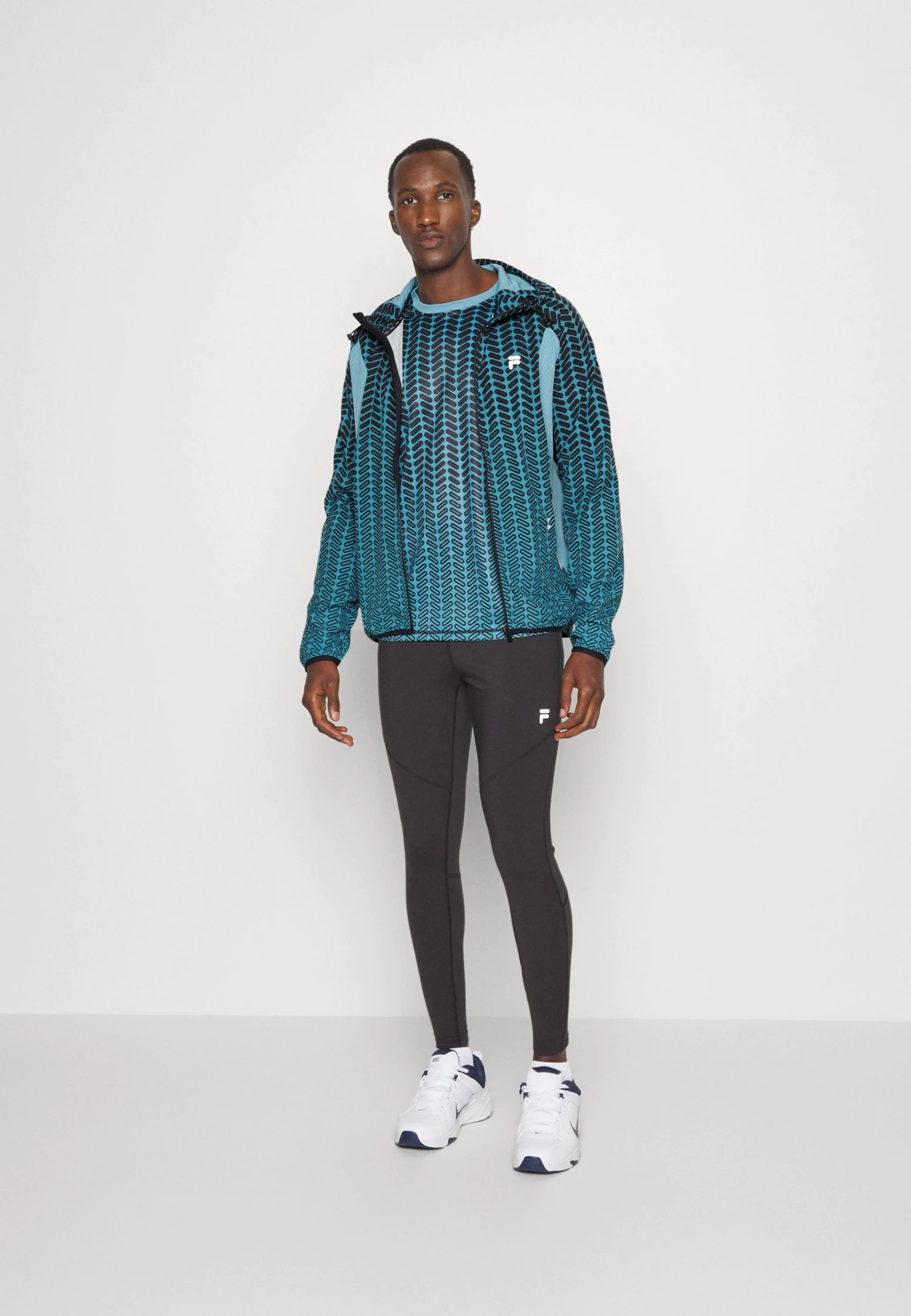 Fila Raga Hooded Running Jacket - Running Jacket - Adriatic Blue - Image 2