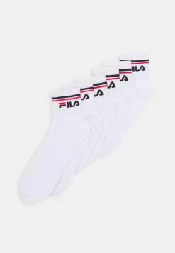 Fila Urban Quarter 6 Pack Unisex - Socks - White