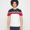 Fila Malte - Sports T-Shirt - White/Red