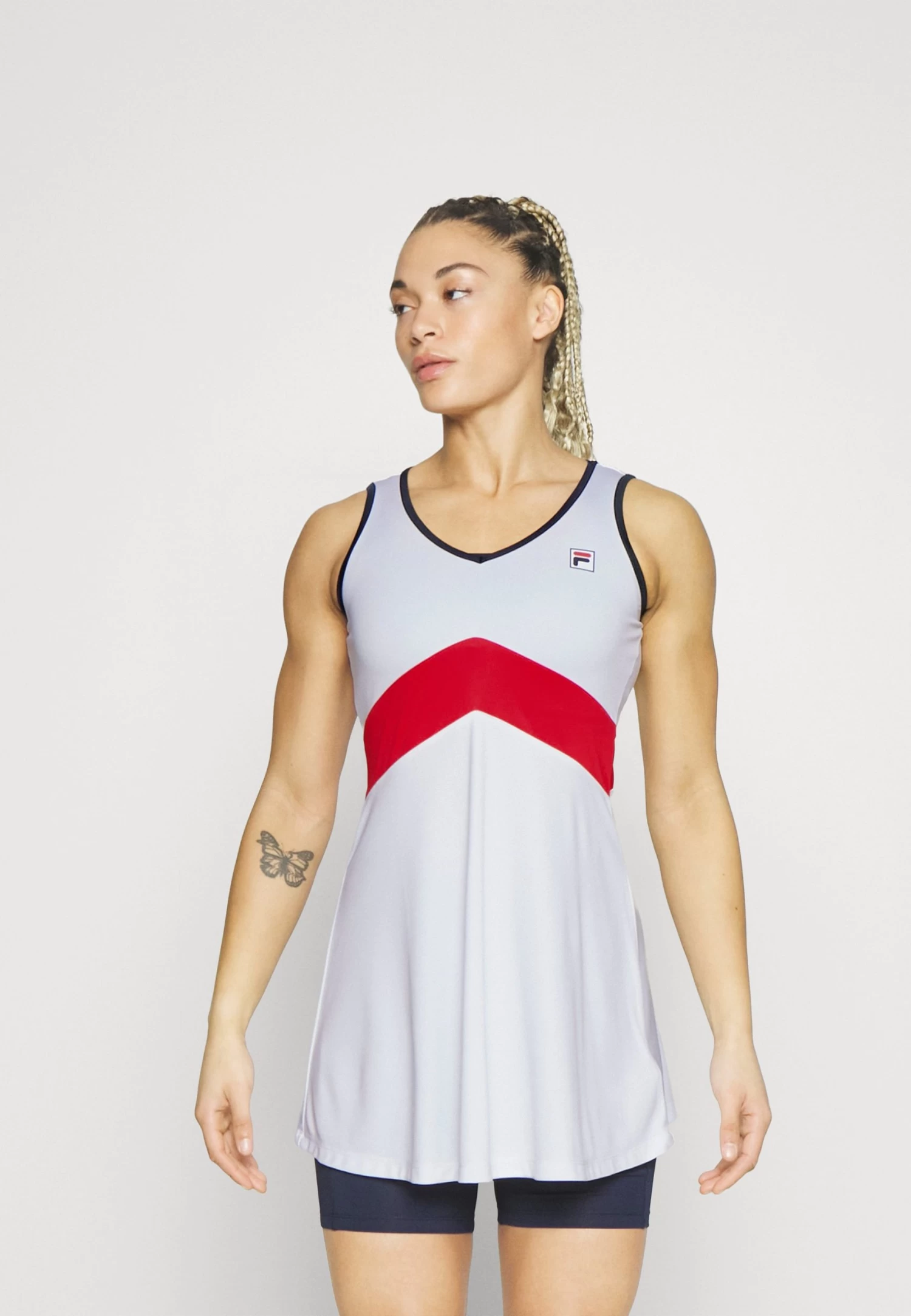 Fila Gloria - Sports Dress - White/Red