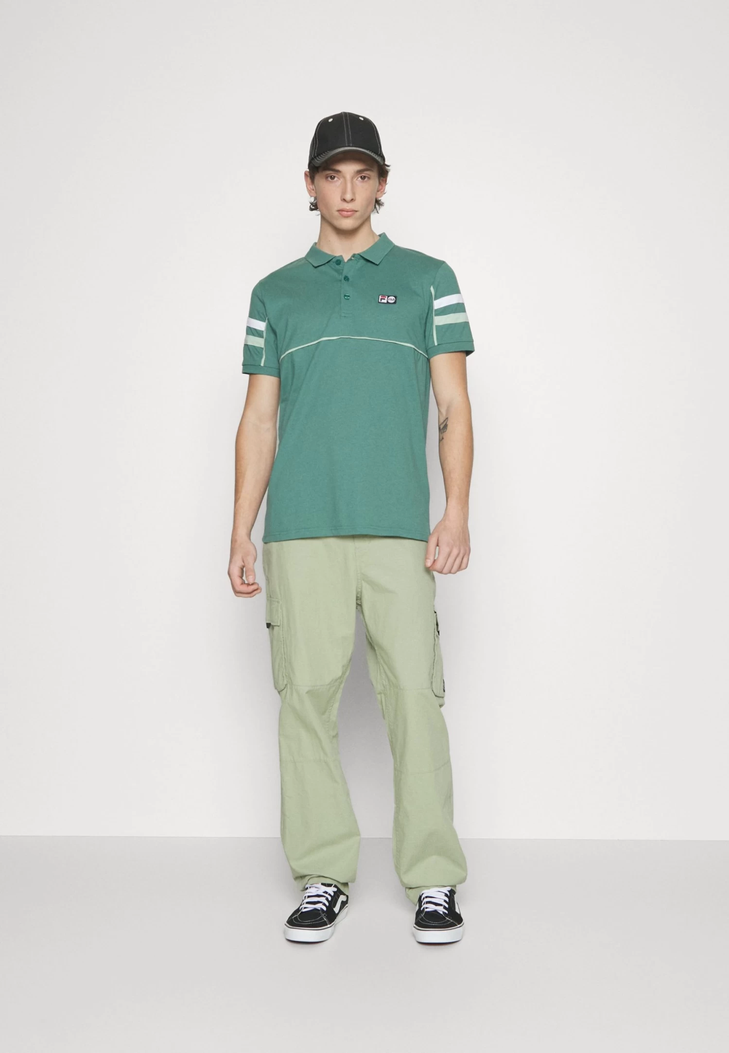 Fila Zwota - Polo Shirt - Blue Spruce - Image 5