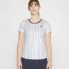 Fila Leonie - Sports T-Shirt - White / Navy