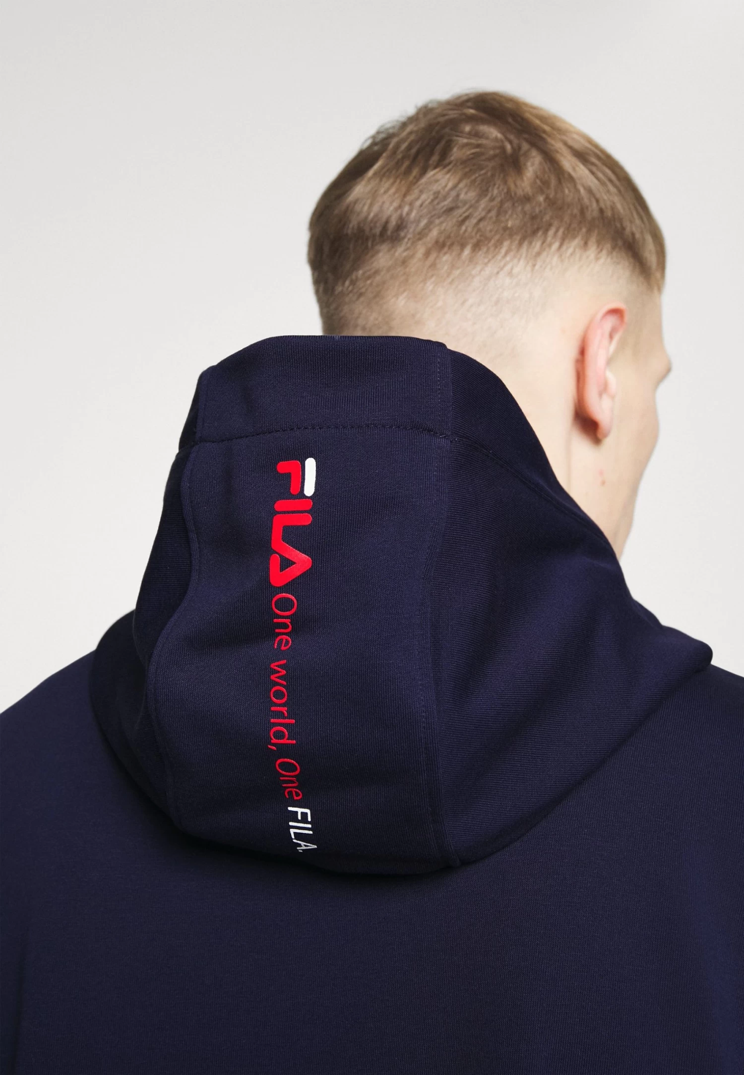 Fila Jannik - Sweatshirt - Navy/Red - Image 6