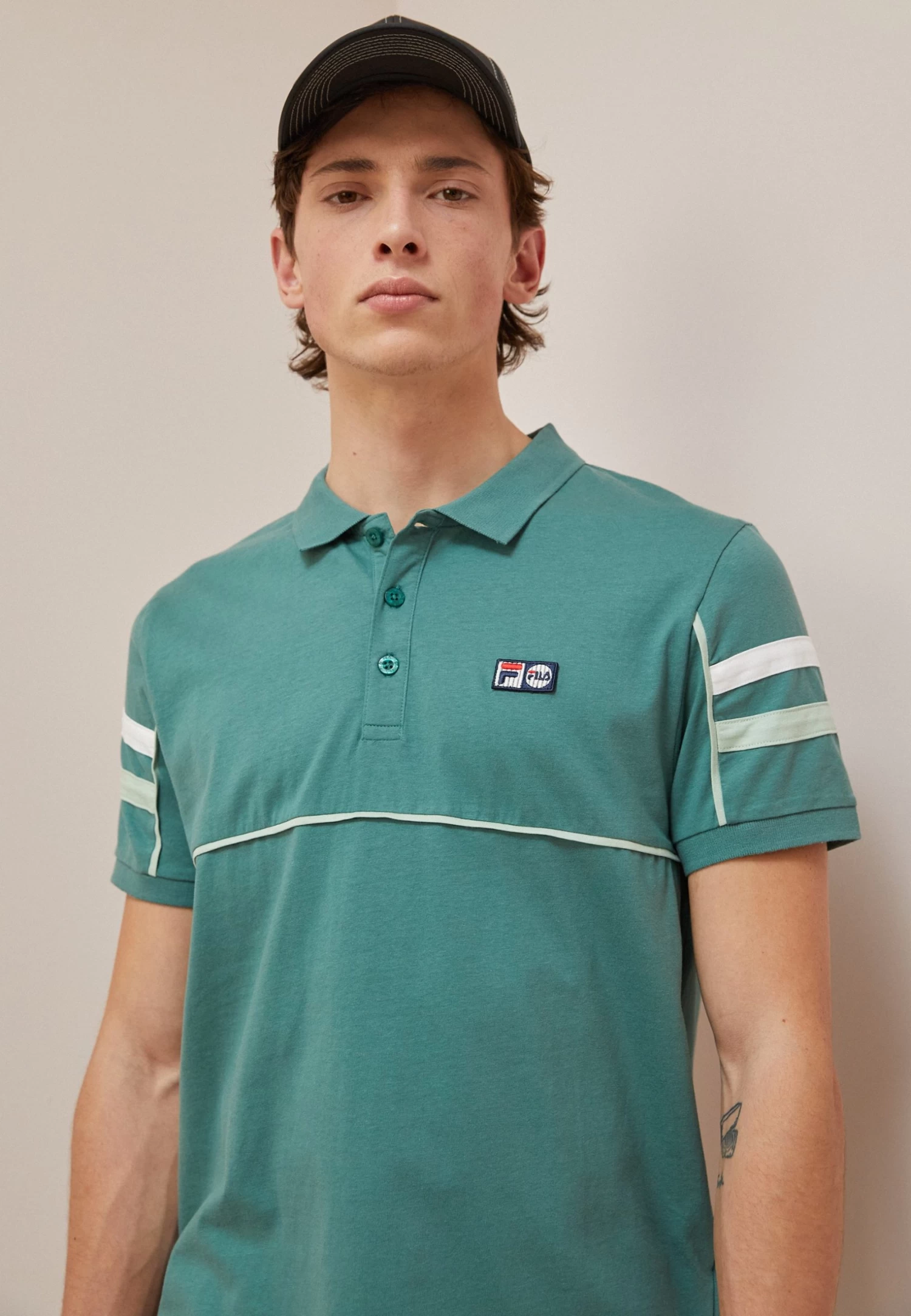 Fila Zwota - Polo Shirt - Blue Spruce