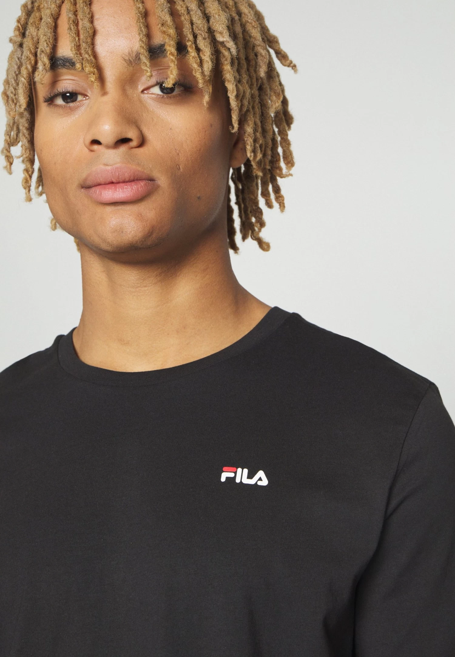 Fila Brod Tee 2 Pack - Basic T-Shirt - Black/Bright White - Image 8