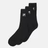 Fila Crew Tennis 6 Pack Unisex - Socks - Black