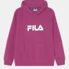 Fila Sande Classic Logo Hoody Unisex - Sweatshirt - Wild Aster