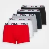 Fila Man Socks Italia 5 Pack - Pants - Black/White/Grey/Navy/Red