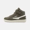 Fila Crew Mid Kids Unisex - High-Top Trainers - Olive Night