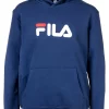 Fila Sande Classic Logo Hoody Unisex - Hoodie - Medieval Blue