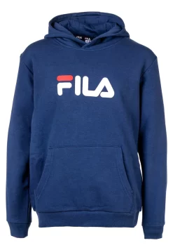Fila Sande Classic Logo Hoody Unisex - Hoodie - Medieval Blue