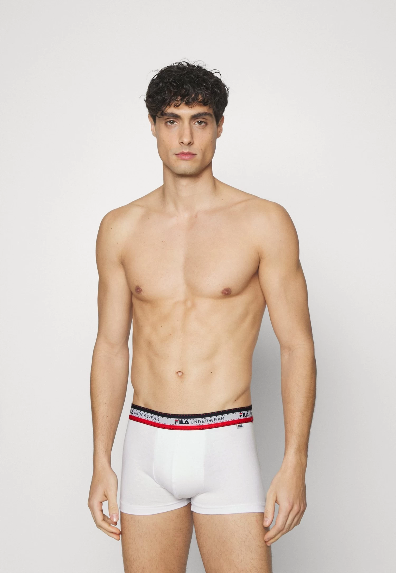 Fila Man Boxer 4 Pack - Pants - Black/Navy/White/Jeans Melange - Image 3