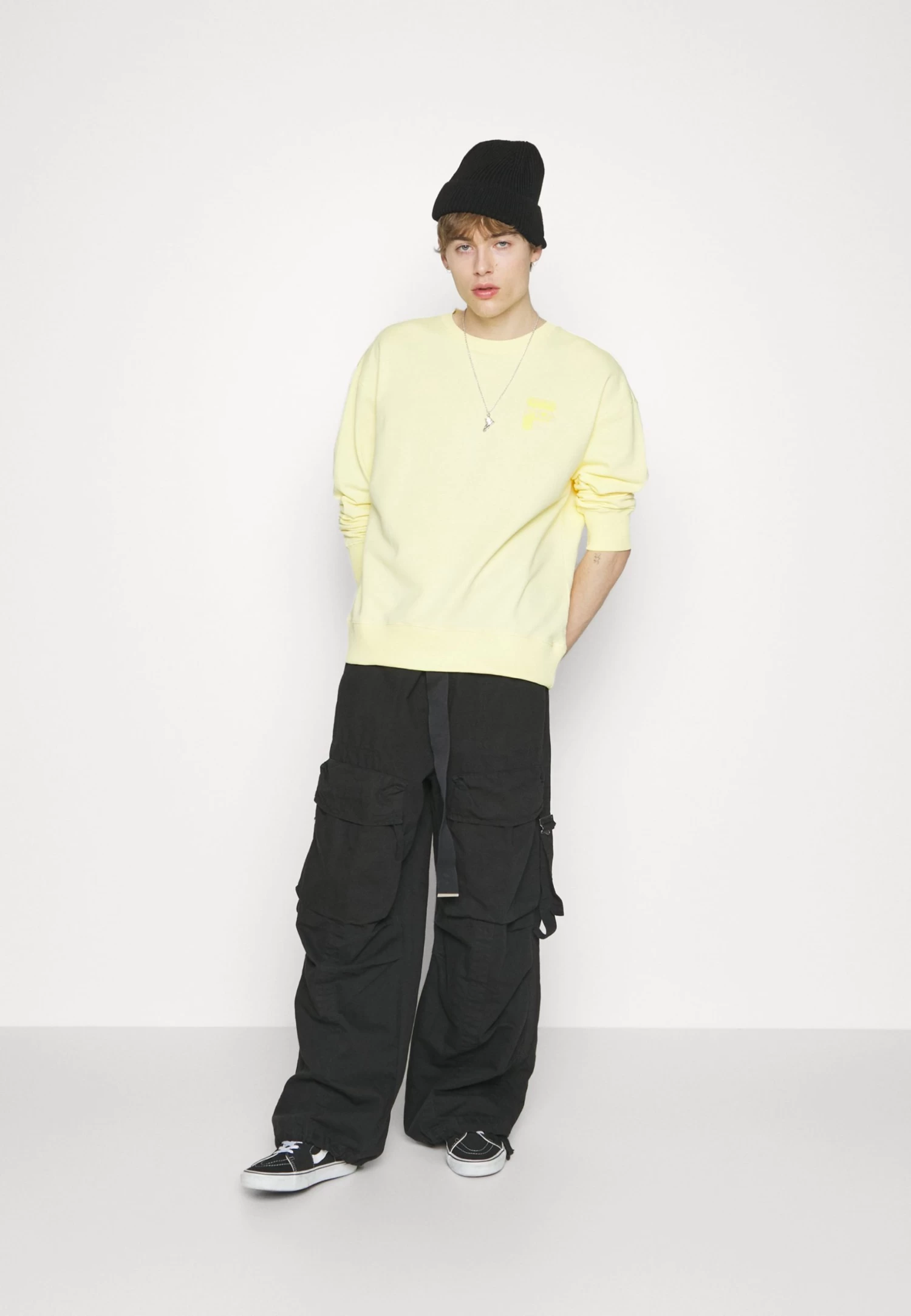 Fila Baben Oversized Crew - Sweatshirt - Pale Banana - Image 5