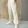 Fila Chipude Oversized Pants - Tracksuit Bottoms - Antique White