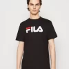 Fila Bellano Tee Unisex - Print T-Shirt - Black