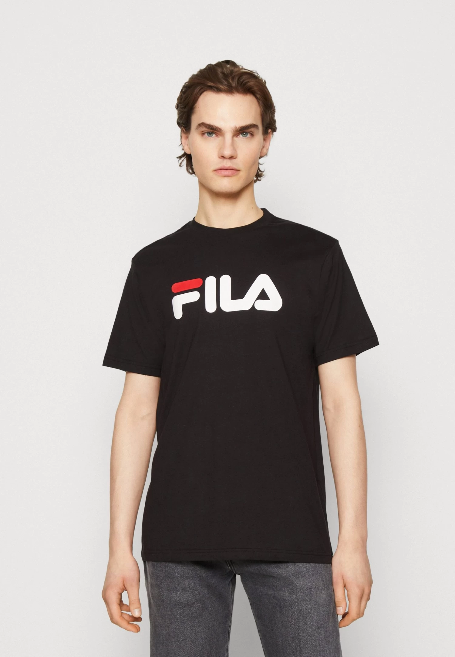Fila Bellano Tee Unisex - Print T-Shirt - Black