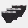 Fila Brief 3 Pack - Briefs - Black