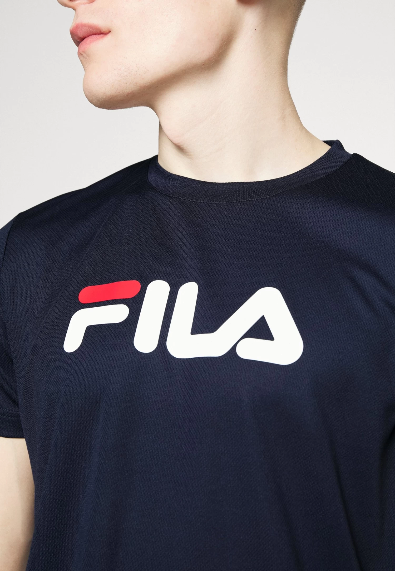 Fila Logo - Sports T-Shirt - Navy - Image 7