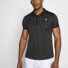 Fila Stripes - Polo Shirt - Black/White