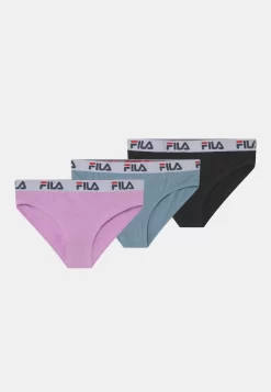 Fila Junior Girl Brief 3 Pack - Briefs - Lady Pink/Hydrangea/Black