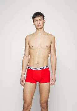 Fila Man Boxer 3 Pack - Pants - White/Red/Navy