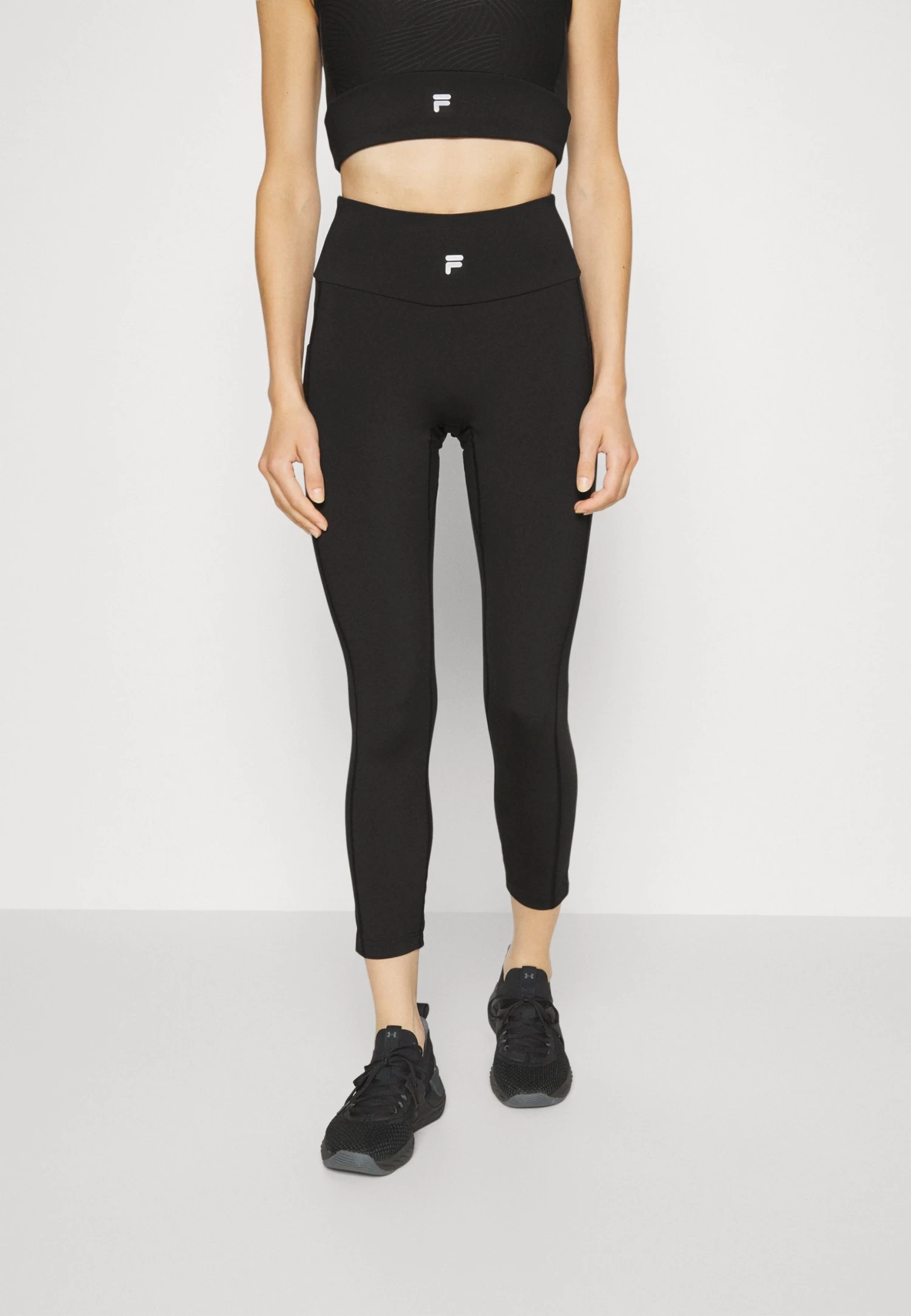 Fila Raga High Waist Tights - Leggings - Trousers - Moonless Night