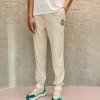 Fila Taarstedt Striped Track Pants - Tracksuit Bottoms - Fields Of Rye/Antique White