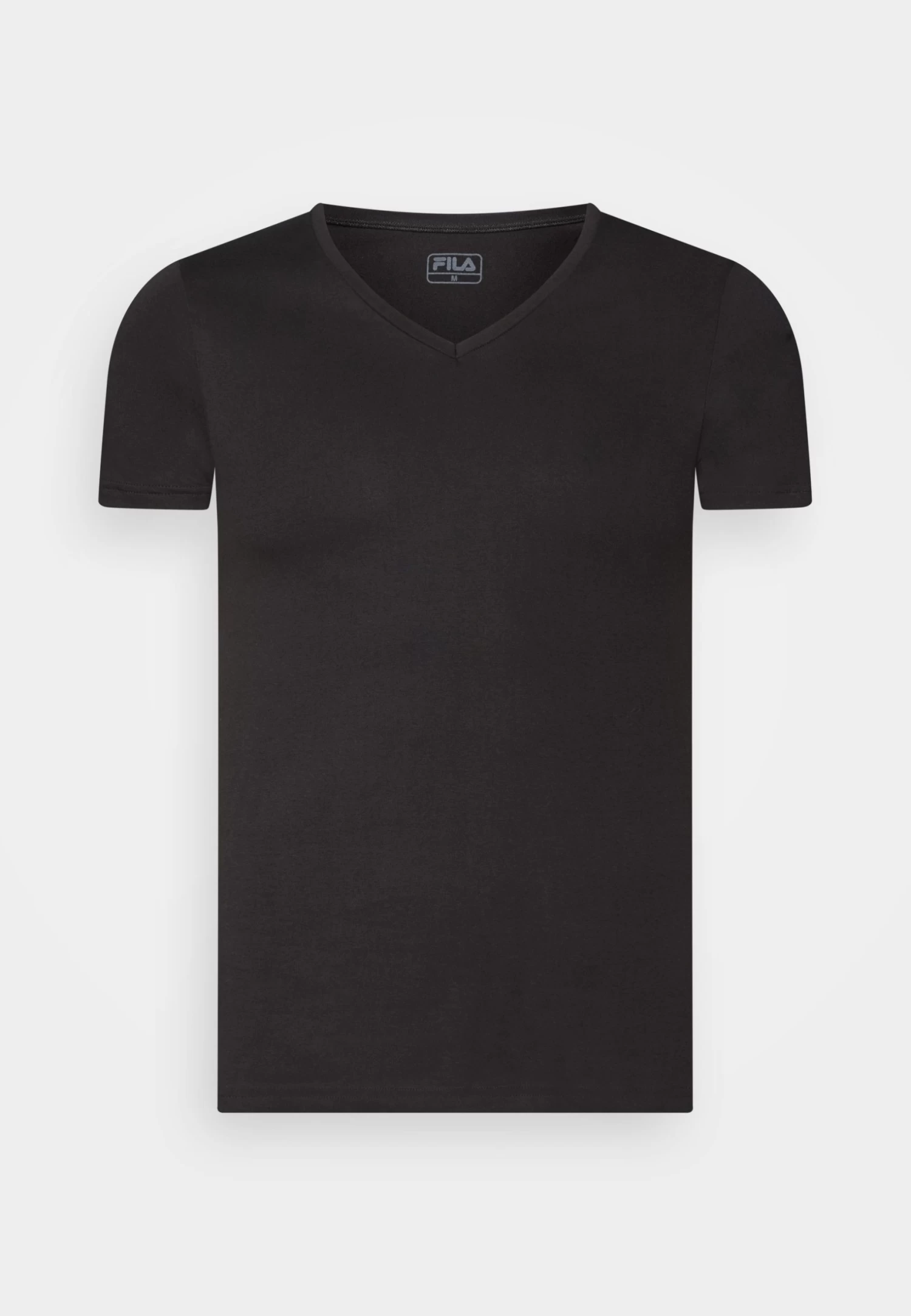 Fila Manv Neck Undershirt 2 Pack - Undershirt - Black - Image 2