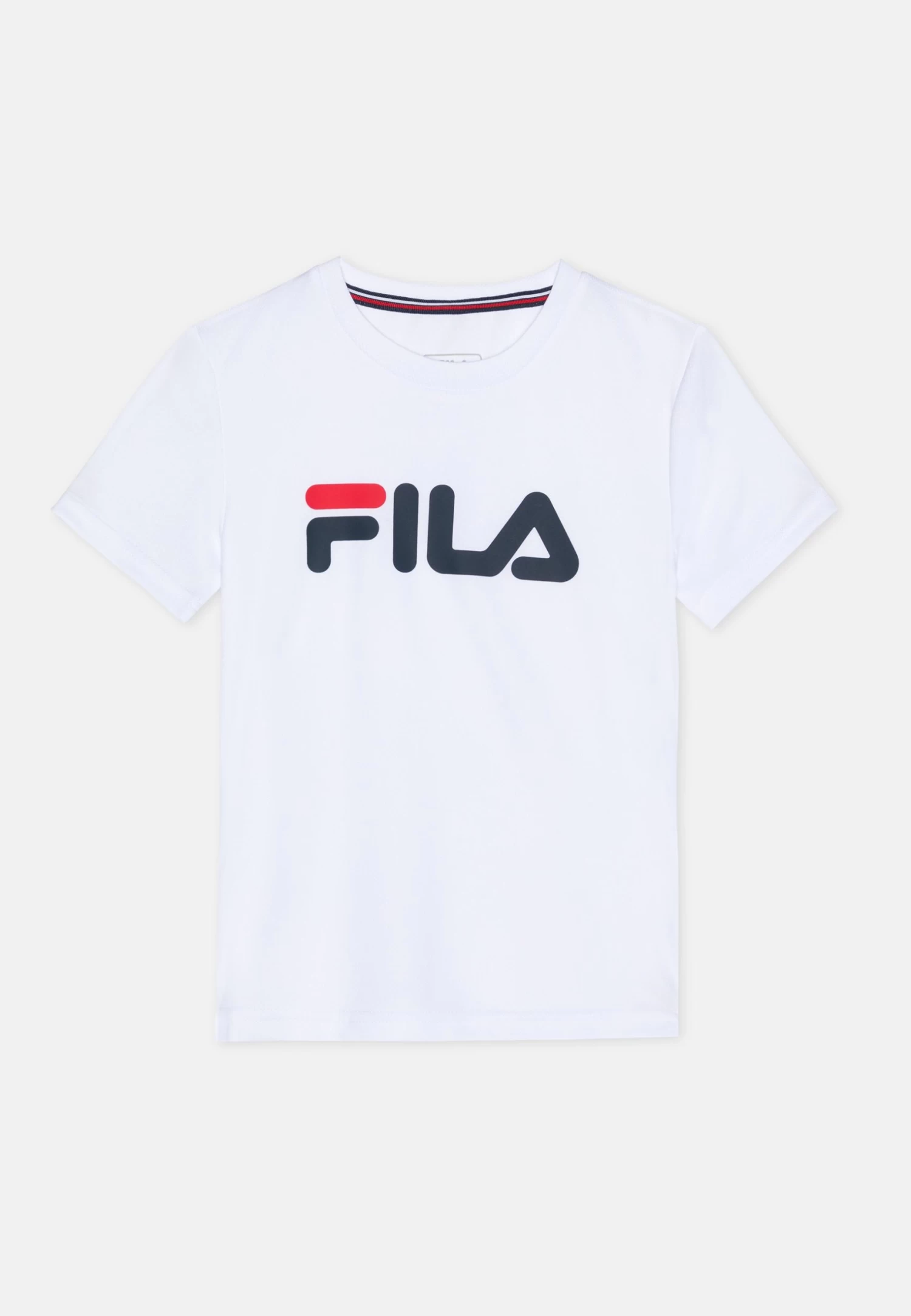 Fila Logo Kids Unisex - Sports T-Shirt - White