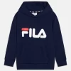 Fila Bajone Classic Logo Hoody Unisex - Sweatshirt - Medieval Blue