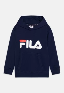 Fila Bajone Classic Logo Hoody Unisex - Sweatshirt - Medieval Blue