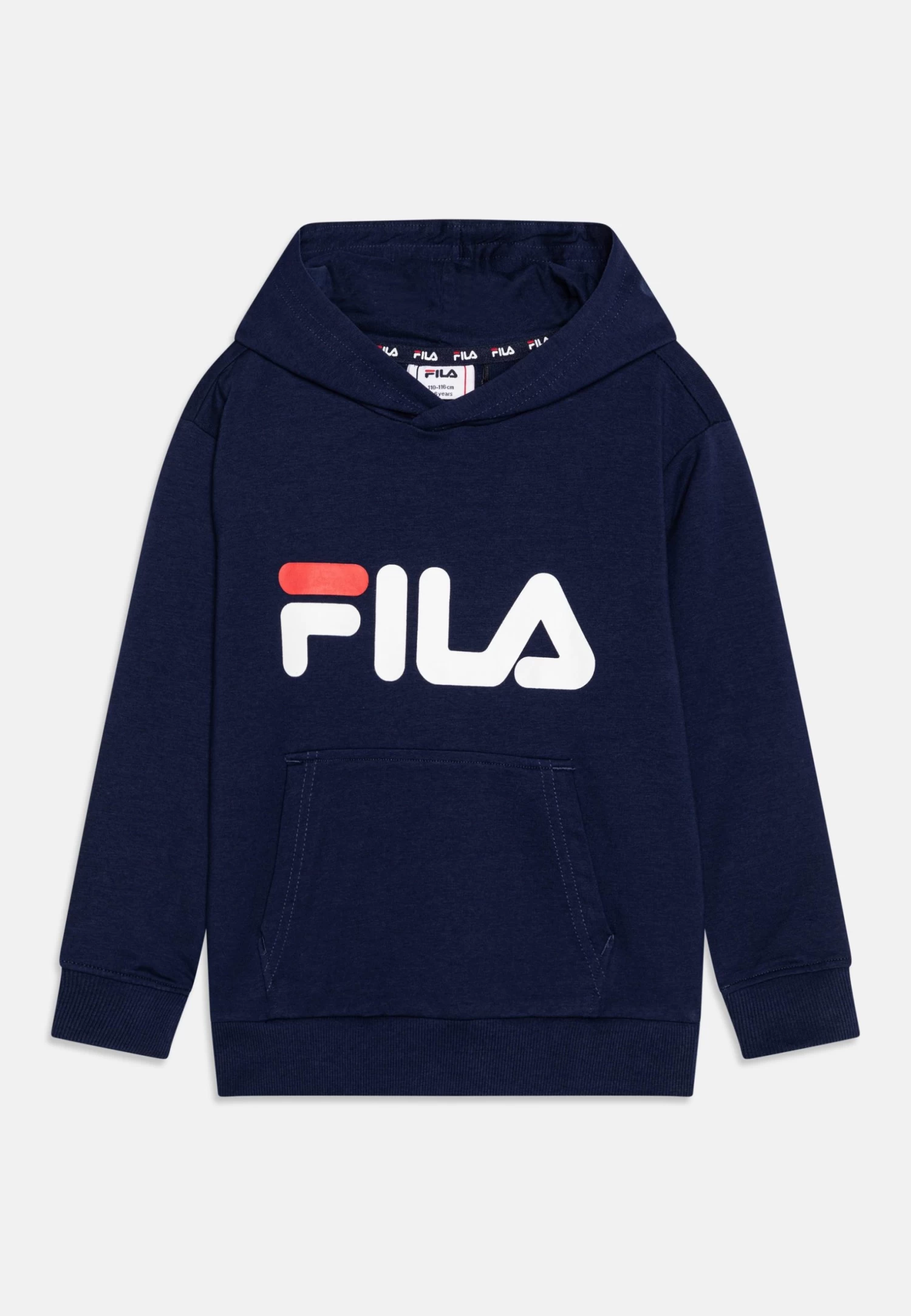 Fila Bajone Classic Logo Hoody Unisex - Sweatshirt - Medieval Blue