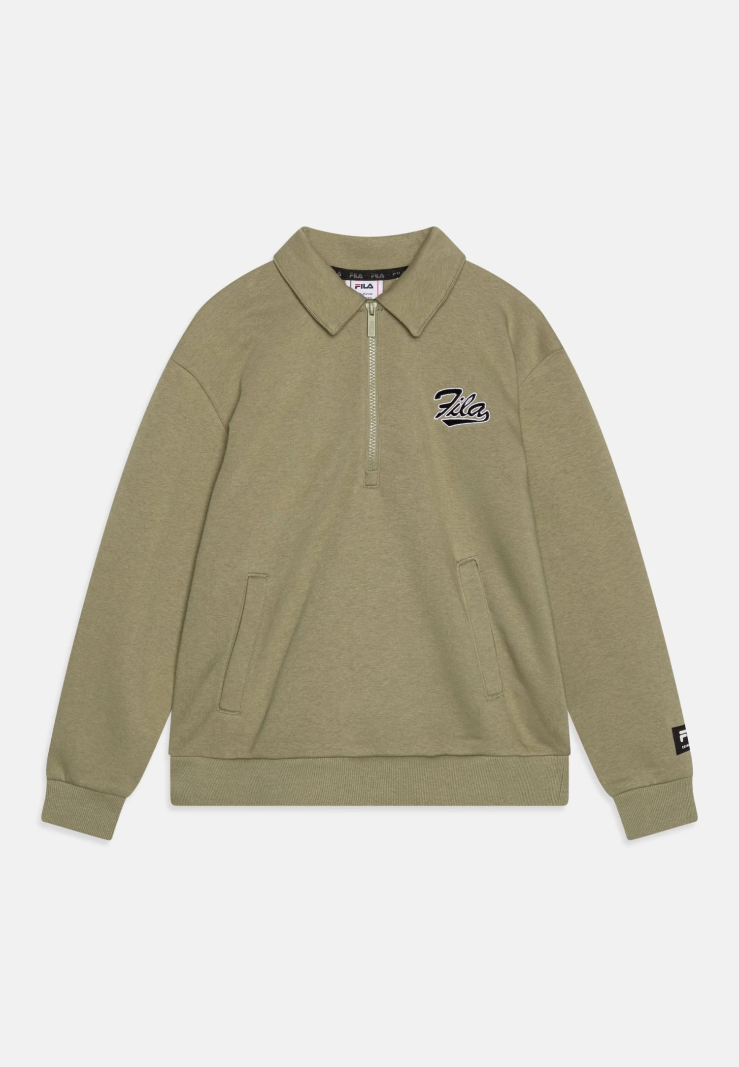 Fila Travenhorst Unisex - Long Sleeved Top - Oil Green