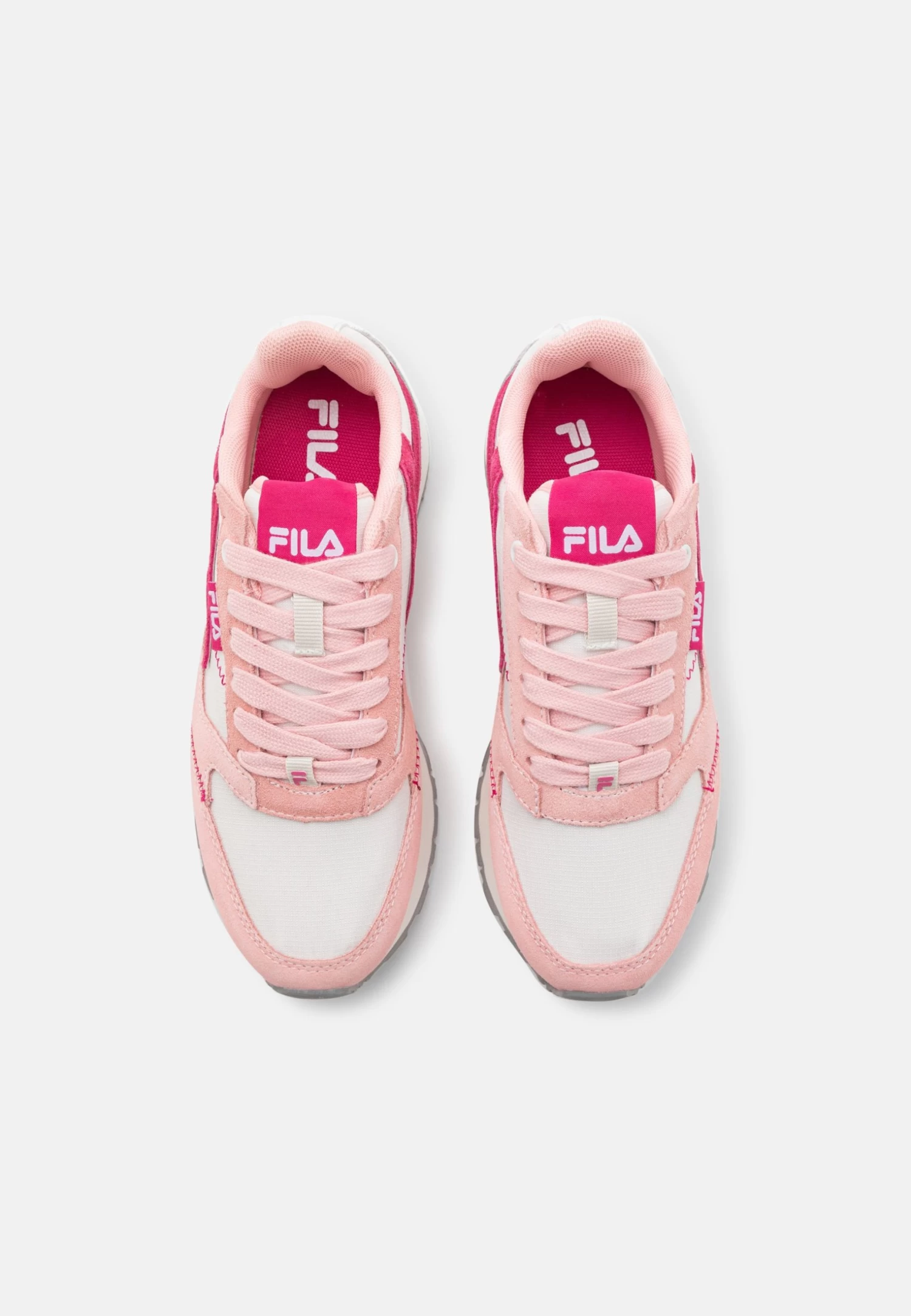 Fila Run Formation- Trainers - White/Pale Rosette - Image 6