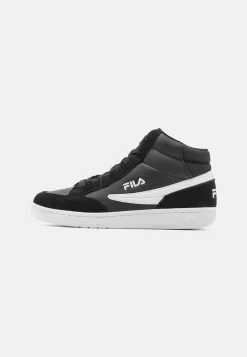 Fila Crew Mid Teens Unisex - High-Top Trainers - Black