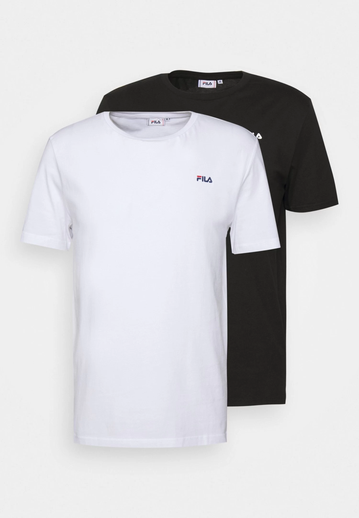 Fila Brod Tee 2 Pack - Basic T-Shirt - Black/Bright White - Image 7