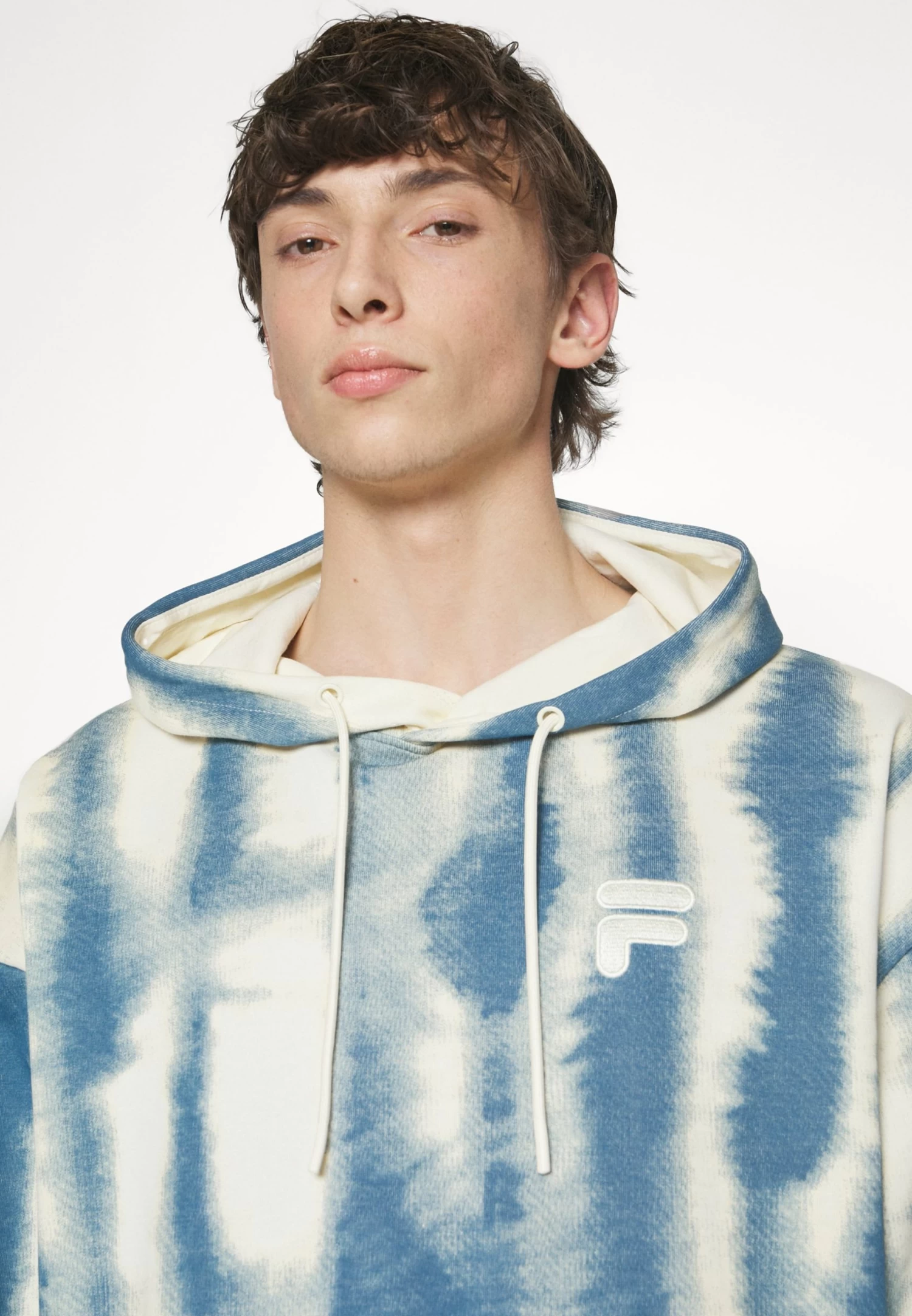 Fila Cajiz Oversized Hoody - Sweatshirt - Antique White/Water - Image 7