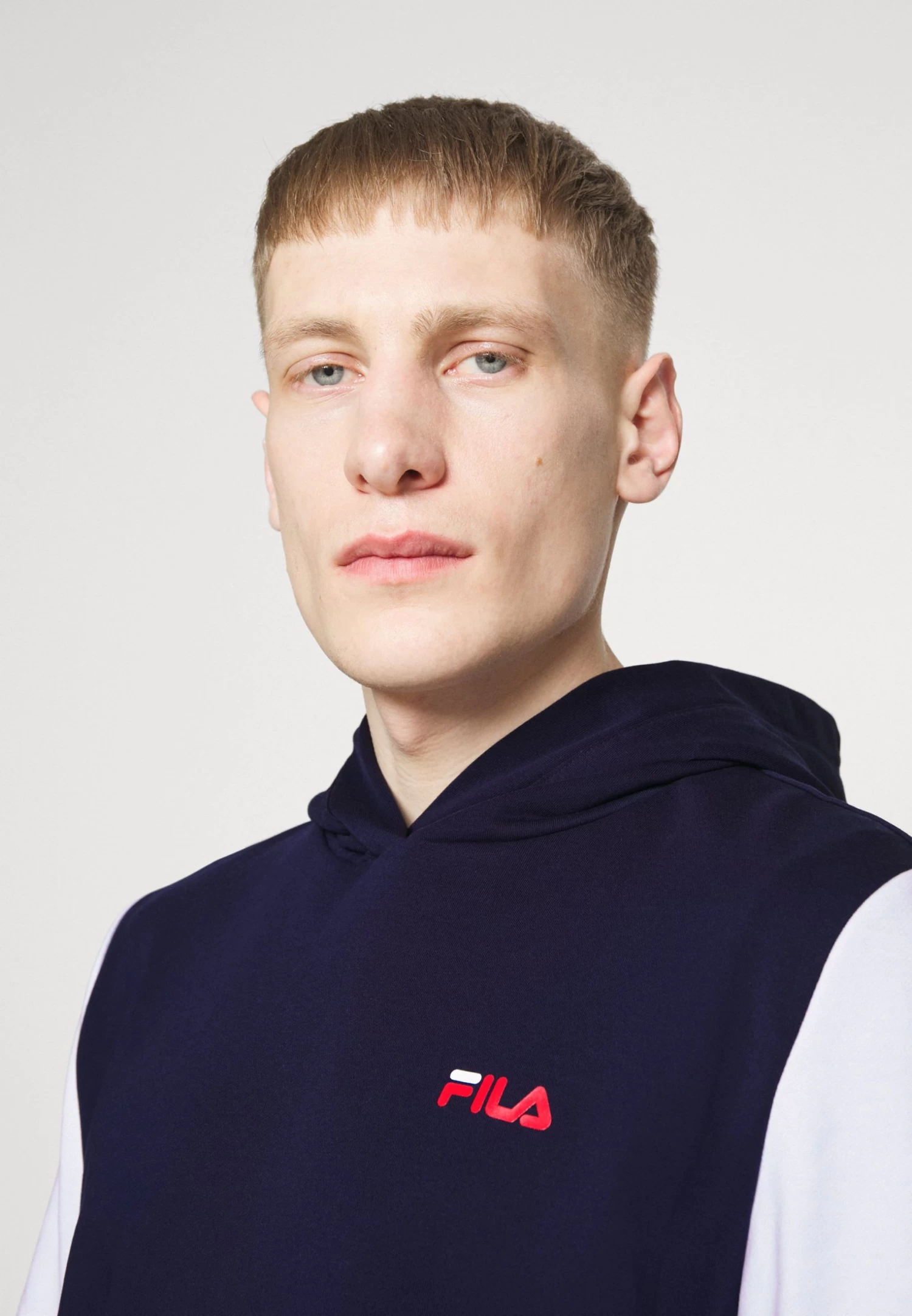 Fila Jannik - Sweatshirt - Navy/Red - Image 4