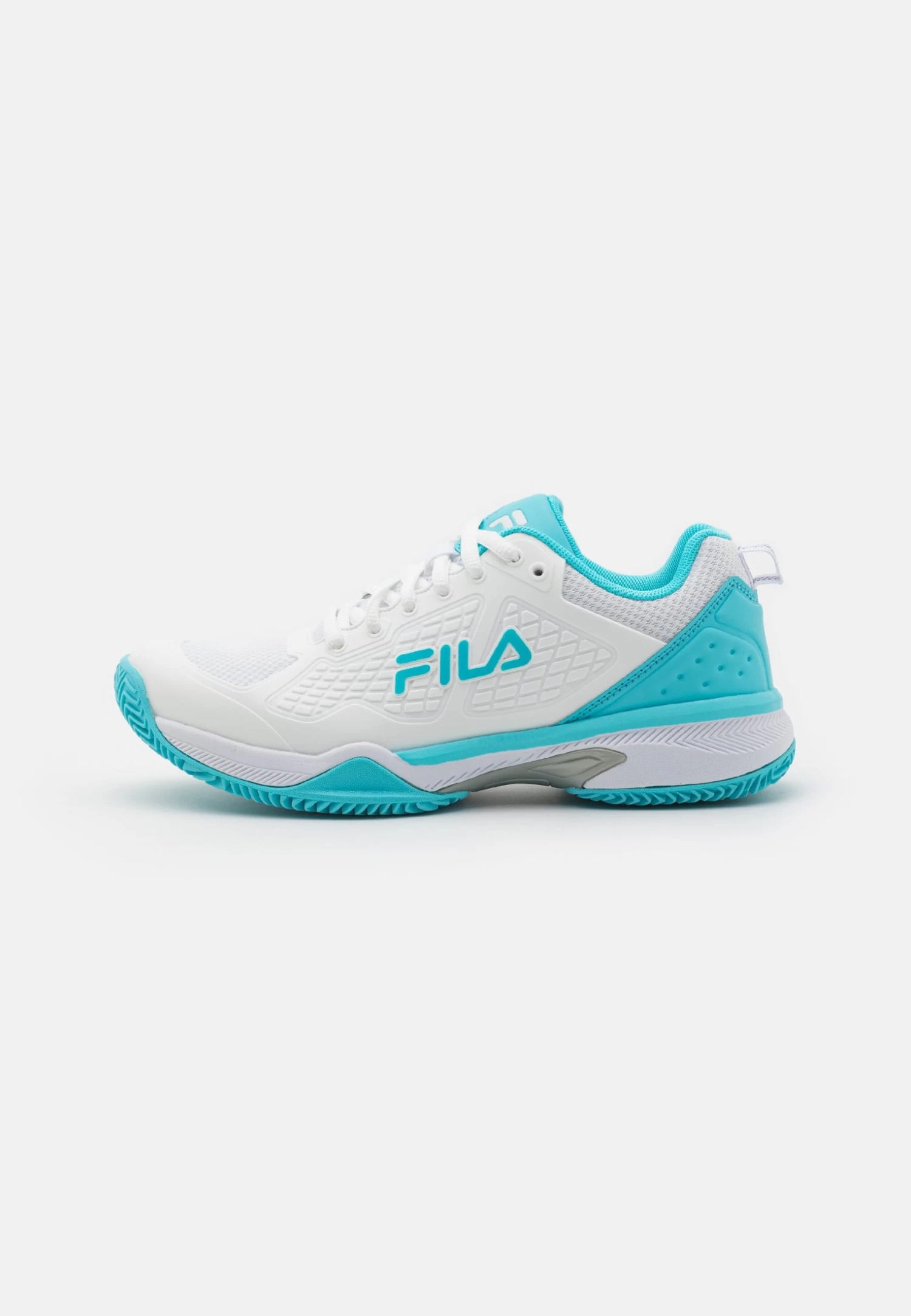 Fila Sabbia Lite 2 - Clay Court Tennis Shoes - White/Blue Radiance
