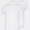 Fila Manv Neck Undershirt 2 Pack - Undershirt - White