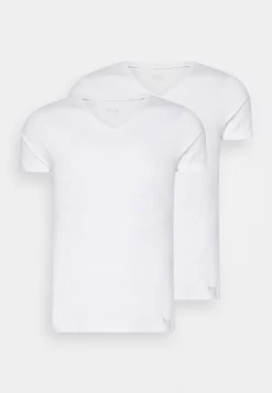 Fila Manv Neck Undershirt 2 Pack - Undershirt - White