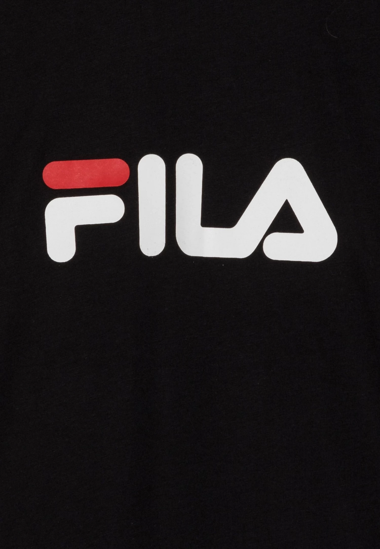Fila Solberg Logo Tee Unisex - Print T-Shirt - Black - Image 3
